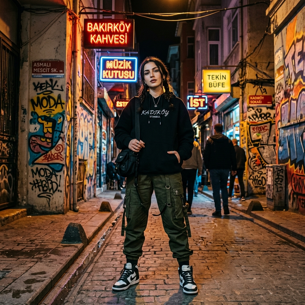 Kadıköy Sokak Modası: Dark Streetwear Rüzgarı