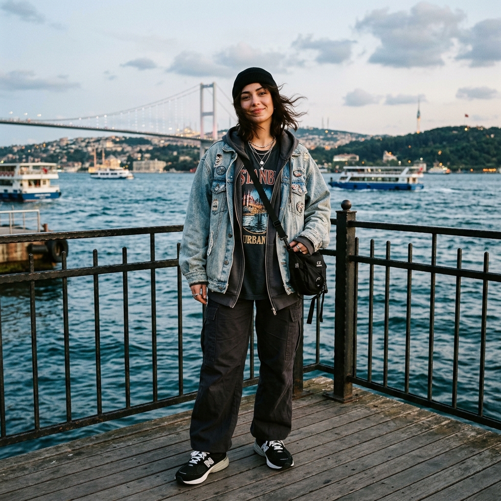 İstanbul Sokaklarında Katmanlı (Layering) Giyinme Sanatı