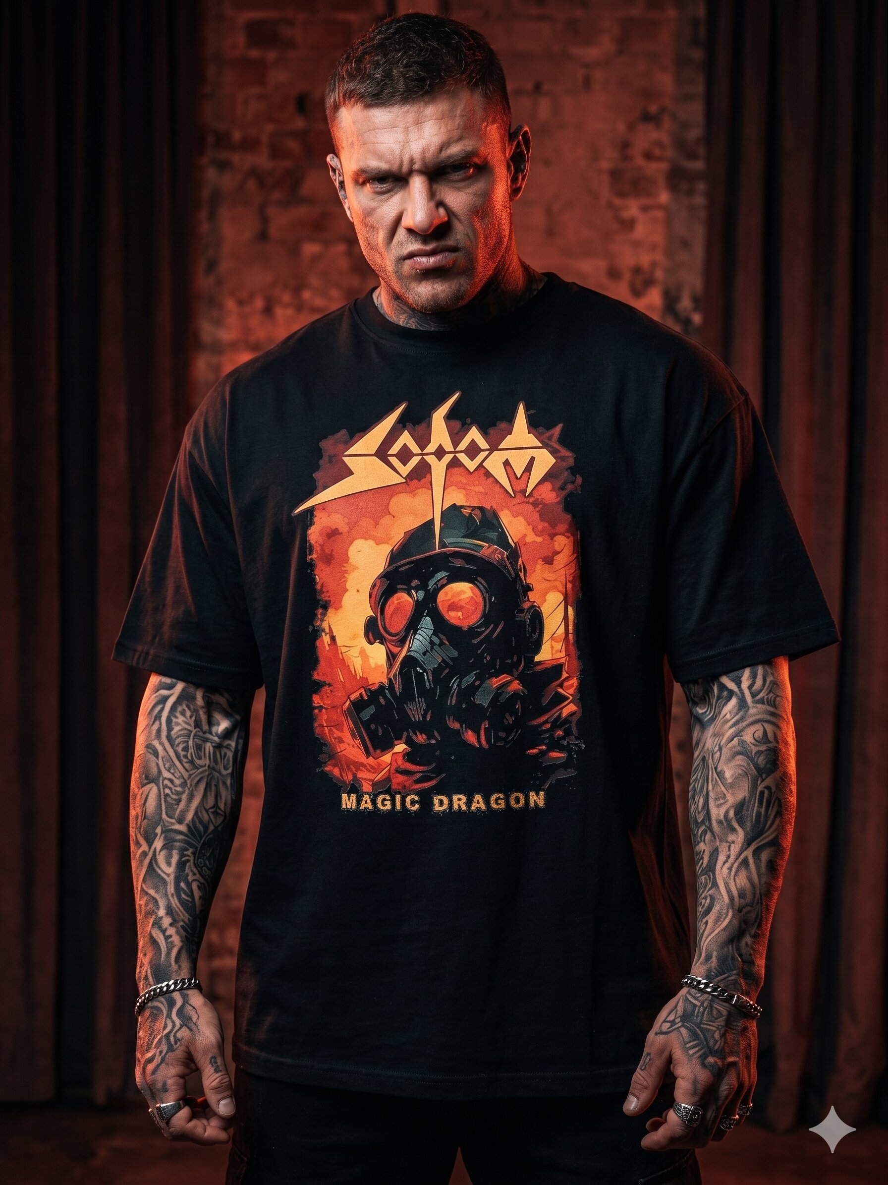 Sodom Siyah Tshirt