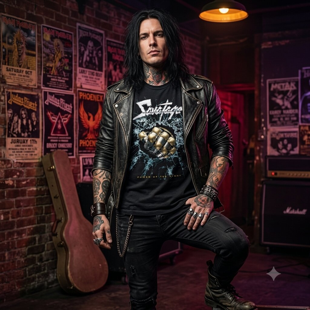 Savatage Siyah Tshirt